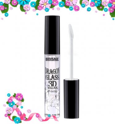 Dragon Glass Блеск для губ 3D volume (прозрачный) 2,8мл – фото 1