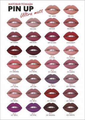 Помада для губ Pin-up Ultra matt 4811329030403 – фото 8