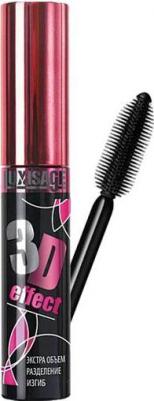 Тушь для ресниц 3D effect "Экстра объем - Разделение - Изгиб", черная – фото 1