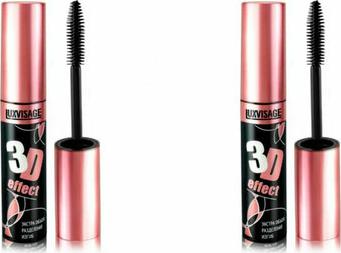 Тушь для ресниц 3D effect "Экстра объем - Разделение - Изгиб", черная – фото 5