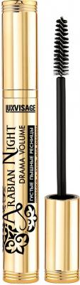 Тушь для ресниц густые и пышные ресницы черный arabian night drama volume luxvisag, 8 мл – фото 16