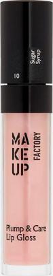 Блеск для губ Блеск-уход для губ придающий объем Plump & Care Lip Gloss 4045915930451