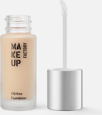 Крем тональный матовый для нормальной и жирной кожи, 02 атласная кожа / Oil-free Foundation – фото 1