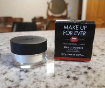 STARLIT POWDER Сверкающая пудра для глаз 2 frozen gold – фото 1