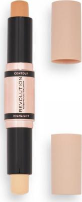 Contour Stick Duo Cream Contour & Highlight 2.4g - Светлый – фото 9