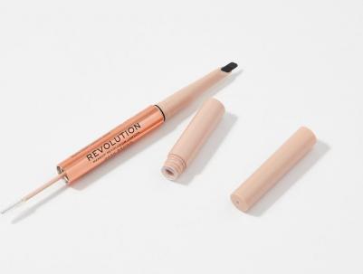 Fluffy Brow Filter Duo Карандаш для бровей и гель для бровей темно-коричневый – фото 10