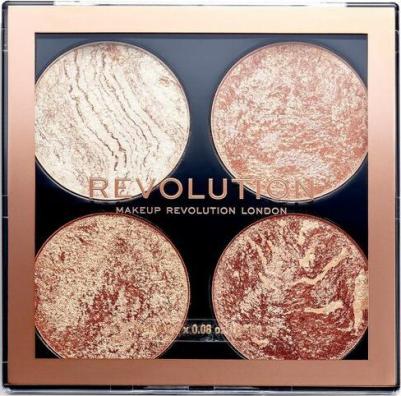 Хайлайтер для лица 4 в 1 "Highlighter Bronzer Cheek" – фото 5