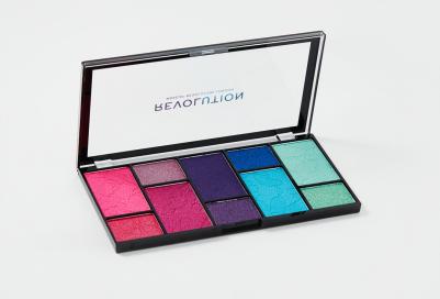 Палитра теней RELOADED DIMENSION 1 шт. 58x22x12 мм, серебристая Revolution Make Up – фото 4