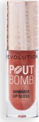 Revolution Pout Bomb Shimmer Gloss Сияющий блеск для губ с глянцевым финишем 5057566853538 – фото 1