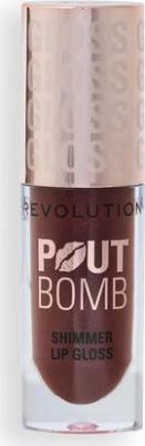 Revolution Pout Bomb Shimmer Gloss Сияющий блеск для губ с глянцевым финишем 5057566853552 – фото 9
