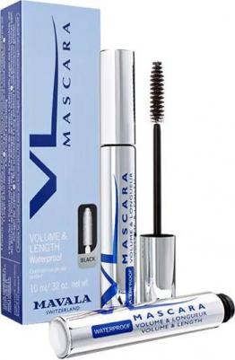 Тушь кремовая "Объем, Длина и Восстановление" Черная 10 мл Mascara VL Creamy Black – фото 10