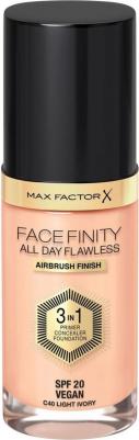 Facefinity All Day Flawless Тональная основа 140 Light Ivory – фото 4