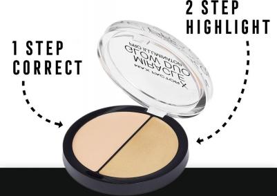 Хайлайтер Miracle Glow Duo, тон №10 light – фото 2