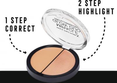 Хайлайтер Miracle Glow Duo, тон №20 medium – фото 6