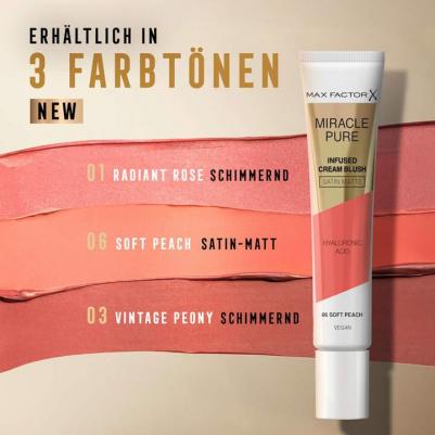 Кремовые румяна Miracle pure, цвет 03 vintage peony, 15 мл – фото 15