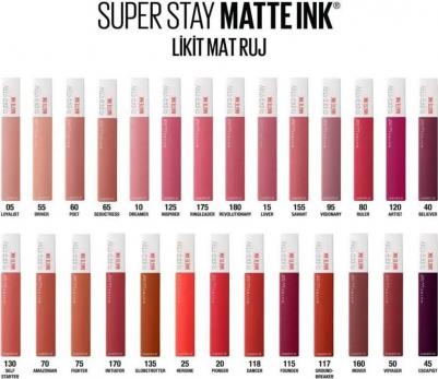 Губная Помада Superstay Matte Ink 65 Seductres – фото 4