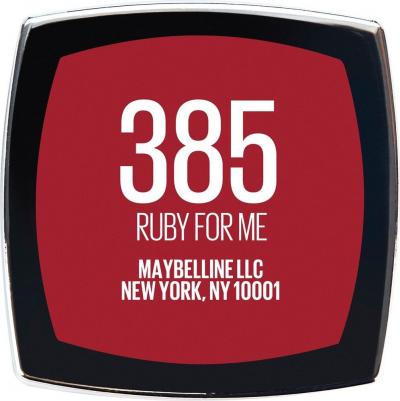 Помада для губ "Color Sensational" Made for all, оттенок 385, RUBY FOR ME, рубиновый, 4.4 г – фото 7