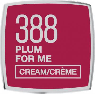 Помада для губ "Color Sensational" Made for all, оттенок 388, PLUM FOR ME, сливовый, 4.4 г – фото 13