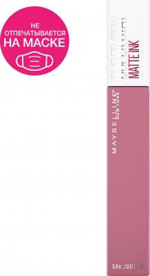 Суперстойкая жидкая матовая помада для губ "Super Stay Matte Ink Pinks", оттенок 180, Революционер, розовый, 5 мл – фото 2
