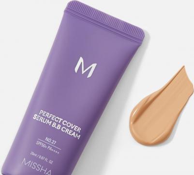 BB крем для лица BB-крем для лица с антивозрастной сывороткой SPF 50-PA ++++ Perfect Cover Serum 8809747957279 – фото 7