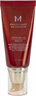 Тональный BB крем Perfect Cover EX Идеальное покрытие SPF42 PA+++ тон 13 50мл – фото 5