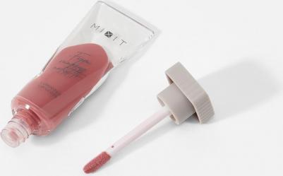 Блеск для губ MAKE UP с эффектом "Жидкое стекло" тон 04 коричнево-розовый. Профессиональная косметика для макияжа – фото 4