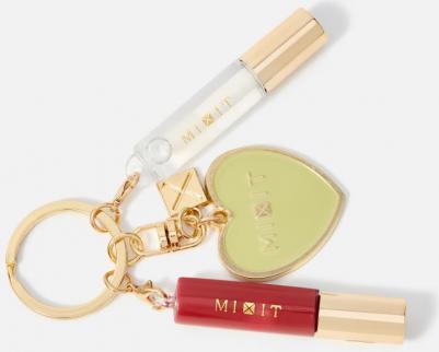 Набор золотой брелок с блеском для губ Gold Keychain 1.5 мл – фото 2