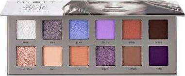 Палетка теней для век MAKE UP Violet Passion 12 оттенков. Профессиональная декоративная косметика для макияжа глаз – фото 2
