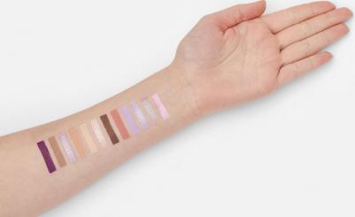Палетка теней для век MAKE UP Violet Passion 12 оттенков. Профессиональная декоративная косметика для макияжа глаз – фото 3