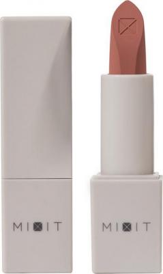 Помада для губ матовая MAKE UP оттенок 02 натуральный бежевый. Профессиональная декоративная косметика для макияжа – фото 8