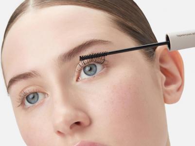 Термотушь для ресниц влагостойкая удлиняющая черная. Декоративная косметика для макияжа глаз MAKE UP – фото 6