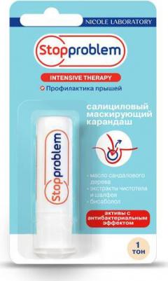 Stopproblem Салициловый маскирующий карандаш, оттенок 1, 1 – фото 2