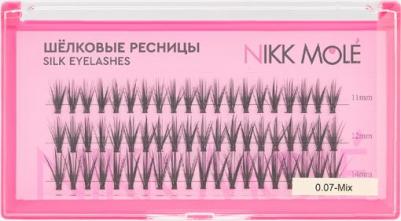 Пучки для наращивания ресниц Eyelashes mix №6 glamour 11, 12, 14 28 г