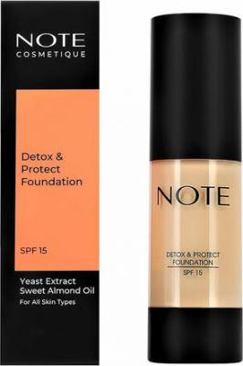Основа тональная для лица `` DETOX AND PROTECT FOUNDATION защитная с детокс-эффектом тон 127 – фото 4