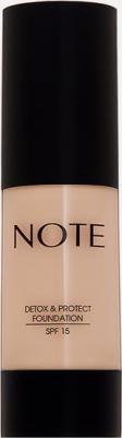 Тональная основа для лица защитная Detox & Protect Foundation SPF15 т.129 30 мл