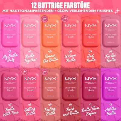 ПРОФЕССИОНАЛЬНАЯ МАКИЯЖНАЯ косметика Buttermelt Powder Blush Румяна, устойчивые к выцветанию и стиранию, веганская формула для The Butta 06 0,17 унции – фото 5