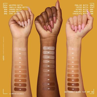 Тональный крем Foundation Buttermelt Glaze mit LSF 30, 04 Almond Butta, 30 ml – фото 5