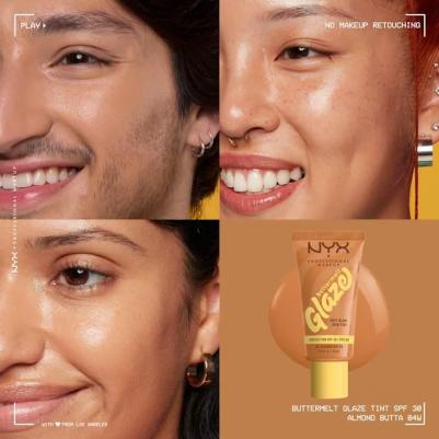Тональный крем Foundation Buttermelt Glaze mit LSF 30, 04 Almond Butta, 30 ml – фото 9