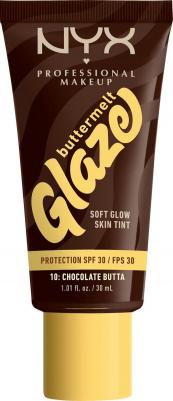 Тональный крем Foundation Buttermelt Glaze mit LSF 30, 10 Chocolate Butta, 30 ml
