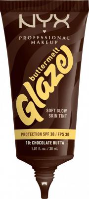 Тональный крем Foundation Buttermelt Glaze mit LSF 30, 10 Chocolate Butta, 30 ml – фото 5