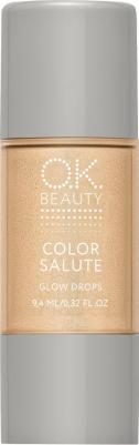 Хайлайтер для лица и тела Color Salute Glow Drops т.Solar т.Solar 9,4 мл – фото 3