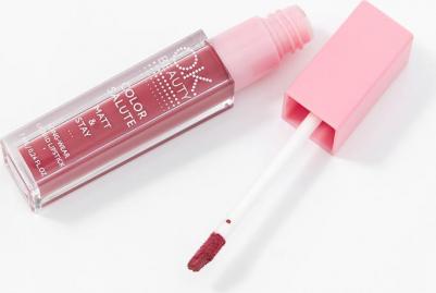 Матовая стойкая жидкая губная помада COLOR SALUTE MATT & STAY long-wear liquid lipstick тон Point – фото 6
