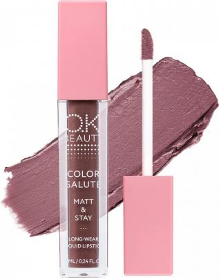 Помада для губ Salute Mate & Stay Lipstick Terra – фото 6