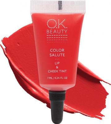 Стойкий пигмент для губ и щек СOLOR SALUTE LIP & CHEEK TINT тон Geisha – фото 7
