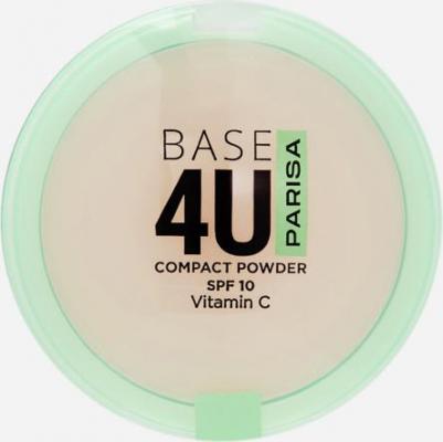 Пудра для лица Base4U PP-02 прессованная, тон 01 7 г