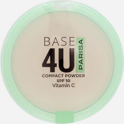 Пудра для лица Base4U PP-02 прессованная, тон 06 Светло-бежевый 7 г