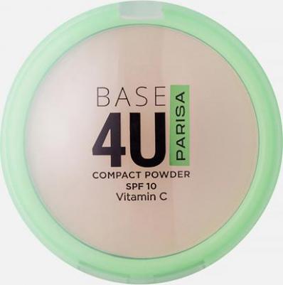 Пудра для лица Base4U PP-02 SPF10 прессованная, тон 04 Песочный 7 г