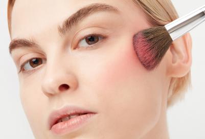 Румяна Show By Show Your Happiness, яркий розовый оттенок, тисненая пудра – фото 1