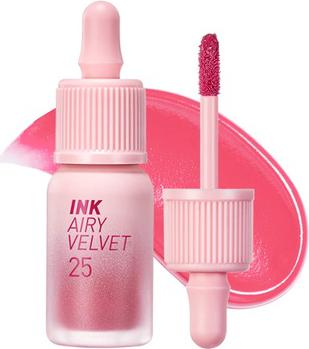 Ink Airy Velvet Lip Tint Жидкая помада для губ 0,14 жидких унций 025 Zazzy Peach