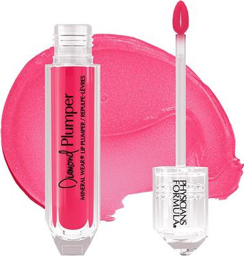 Блеск для губ увеличивающий объем Diamond Glow Lip Plumper т.Сияющий розовый 5 мл – фото 7